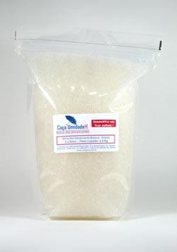 CAÇA UMIDADE BRANCO A GRANEL - BAG Hermético com 2,2 Kg