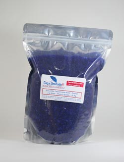 CAÇA UMIDADE AZUL, A GRANEL, COM INDICADOR DE SATURAÇÃO - BAG COM 1.5 Kg