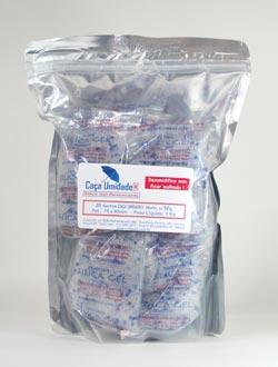 CAÇA UMIDADE MISTO, PET, 50g - BAG COM 20 SACHÊS PET TRANSPARENTES, COM 50g