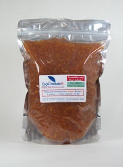 CAÇA UMIDADE LARANJA (ÂMBAR), A GRANEL - BAG HERMÉTICO COM 1,5 Kg - 100% Atóxica