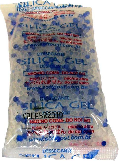 CAÇA UMIDADE EM SACHÊ MISTO, BAG C/ 03 SACHES COM 100g- Proteção com visualização.